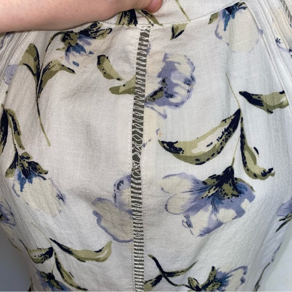 Lost + Wander Havana white floral print midi jumpsuit - Picture 7 of 15